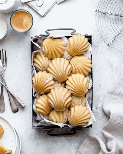 Vegan madeleines 💛 Madeleine, one of my favourite treats to bake ☺️ it ...