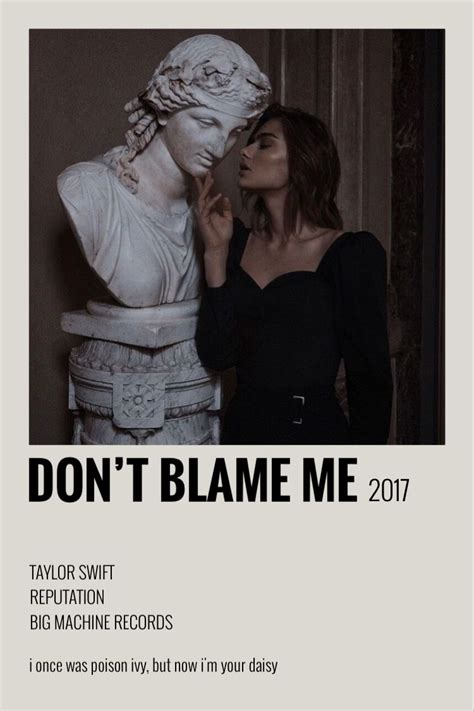 don’t blame me in 2021 | Taylor swift book, Taylor swift songs, Taylor swift posters