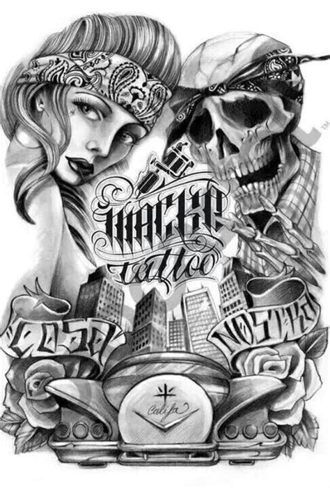 Pin by Willie Northside Og on Skulls by Guillermo | Chicano tattoos sleeve, Chicano art tattoos ...