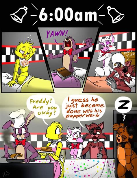 Sleep-time At Freddy's Part 2 by MagzieArt on DeviantArt | Fnaf jumpscares, Fnaf golden freddy, Fnaf