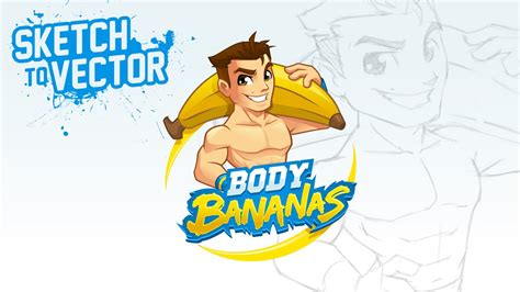 BodyBananas | Mascot and Cartoon Logo Design - YouTube