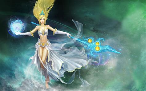 Janna the Storm's Fury from League of Legends | Game-Art-HQ