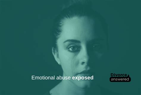 Emotional abuse exposed
