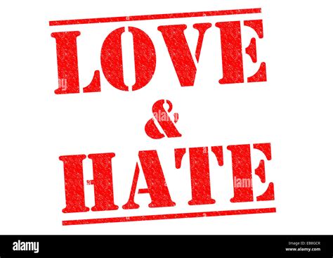 I hate love you hi-res stock photography and images - Alamy