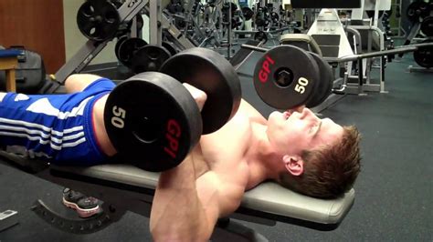 How To: Dumbbell Chest Press - YouTube