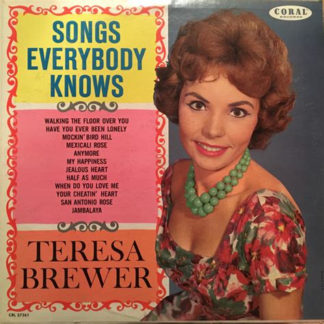 Songs Everybody Knows | Discogs