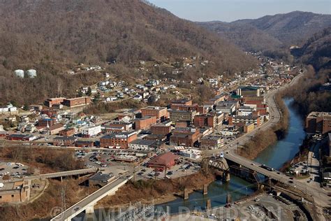 AerialStock | Aerial photograph of Logan, West Virginia