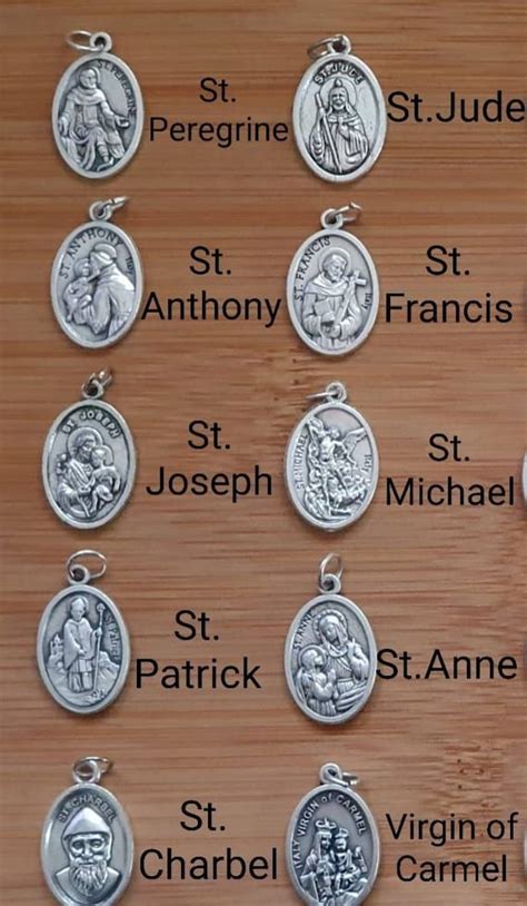 Bulk Saint Medal Wholesale Saint Medals of 5 10 20 50 or - Etsy