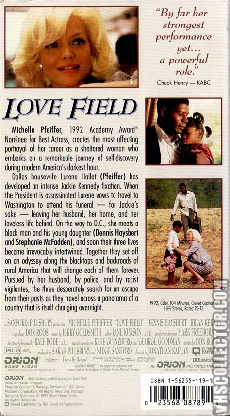 Love Field | VHSCollector.com