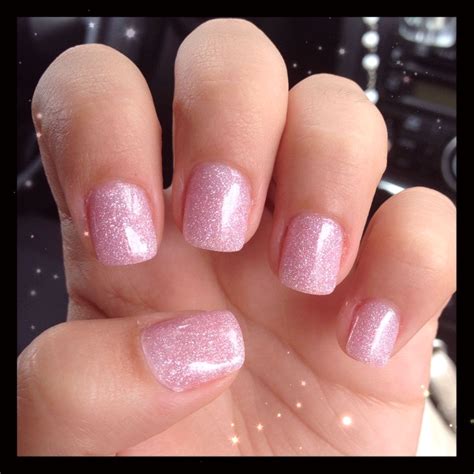 Glitter acrylic nails! #pink #cute #sparkle #acrylicnails #g | Pink ...