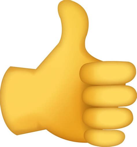 Thumbs Up Emoji [Free Download IOS Emojis] | Ios emoji, Hand emoji, Thumbs up sign