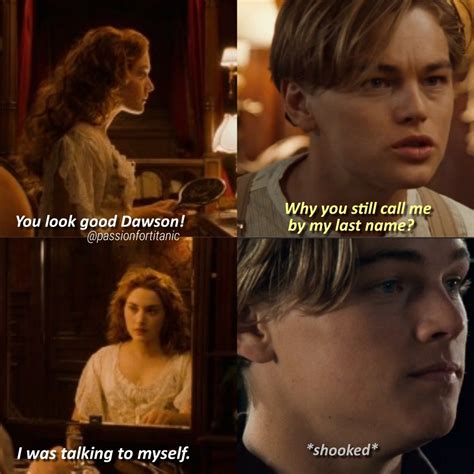 [ fake scene ] | Titanic funny, Titanic movie, Titanic movie quotes