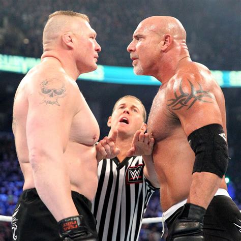 Bill Goldberg Vs Brock Lesnar