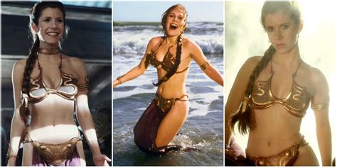 The Best Photos of Carrie Fisher as Princess Leia in Her Iconic "Slave ...