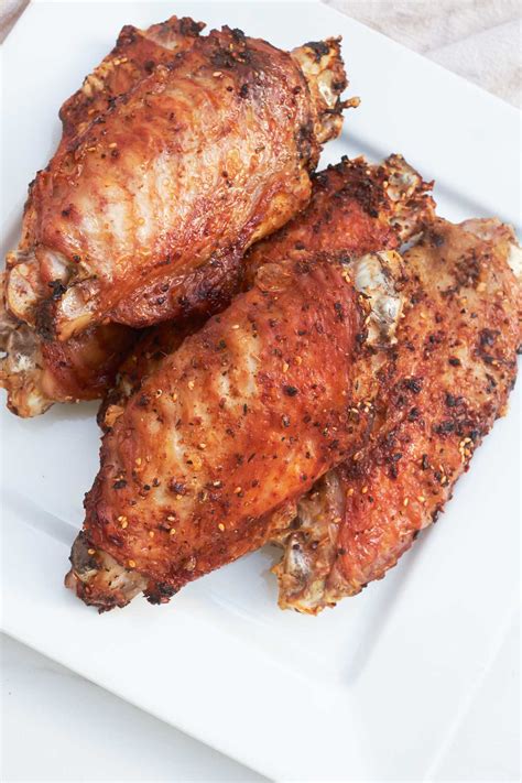 Air Fryer Turkey Wings - Recipes From A Pantry - inside.wales