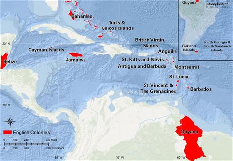 Latin America and the Caribbean (LACAR): Historical Geography II – British Overseas Territories ...