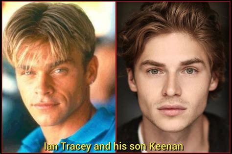 Ian Tracey and son Keenan | Celebrities then and now, People, Celebrities