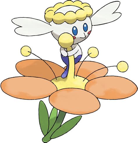 Pokémon #6609 Shiny-Flabebe-Orange Shiny Artwork | Pokemon poster ...