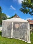 Outsunny 10’ x 10' Outdoor Garden Patio Canopy Gazebo with Mesh Insect Curtains - deluxe canopy ...