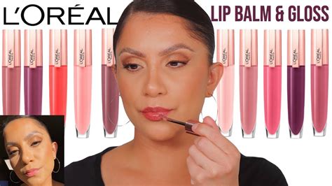 *new* L'OREAL LIP BALM IN GLOSS POMEGRANATE EXTRACT + NATURAL LIGHTING ...