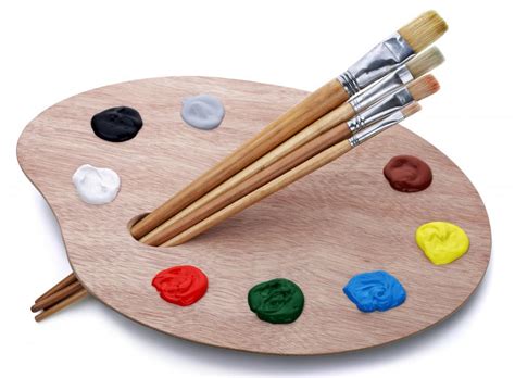 1pcs Art Paint Plastic Drawing Tray Color Palette For Oil Watercolour ...