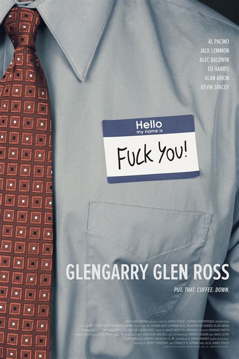 Glengarry Glen Ross | Poster By Scottsaslow