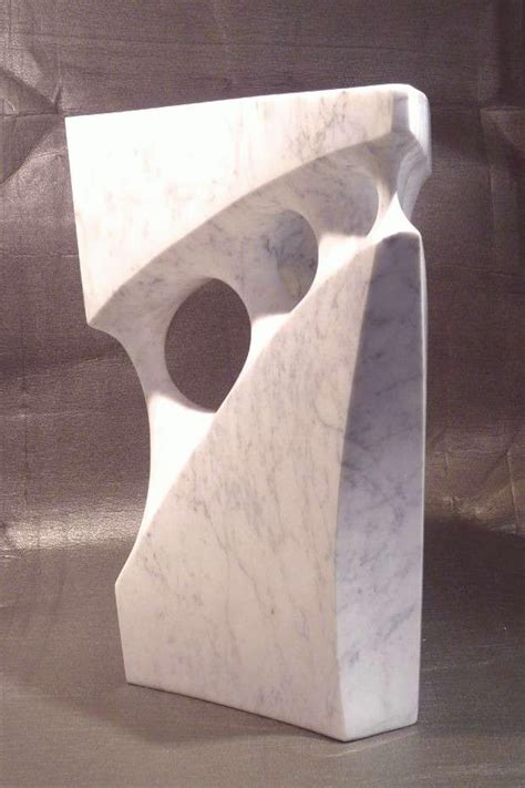 Abstract sculpture Carrara marble 14H x 13W x 6D Jeremy Guy | Abstract sculpture, Sculpture art ...
