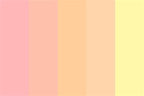 pastel warm fire Color Palette