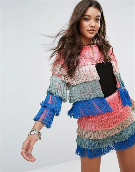 ALL THE TASSELS! | Tassel jacket, Fashion, Womens spring coat