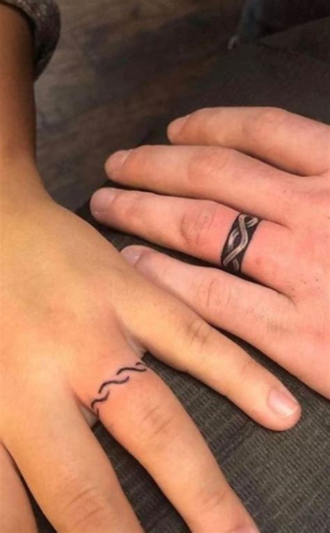 100 Unique Wedding Ring Tattoos You'll Love