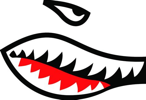 Shark Mouth Vector at GetDrawings | Free download