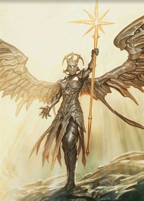 MtG: Sunblast Angel | Dark fantasy art, Character art, Fantasy warrior