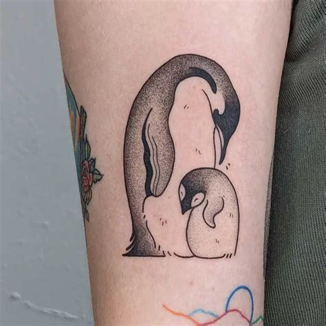 21+ Penguin Tattoo Small - NarelleBindia