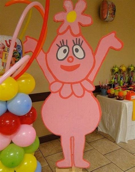 Foofa Stand up Life Sized | Birthday party, Birthday parties, Kids party