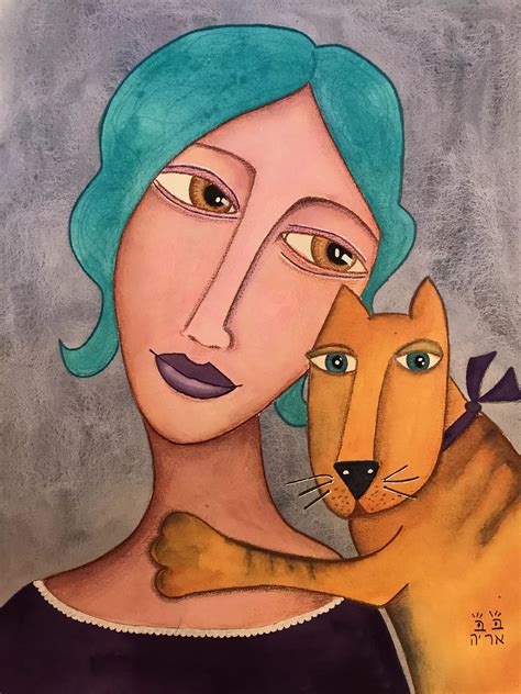 Cat Portrait Painting, Cat Painting, Portrait Art, Pinturas Art Deco, Whimsical Art Journal ...