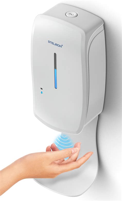 Steliron Automatic Hand Sanitizer Dispenser Wall Mounted, 34oz Touchless/Hands Free Dispenser ...