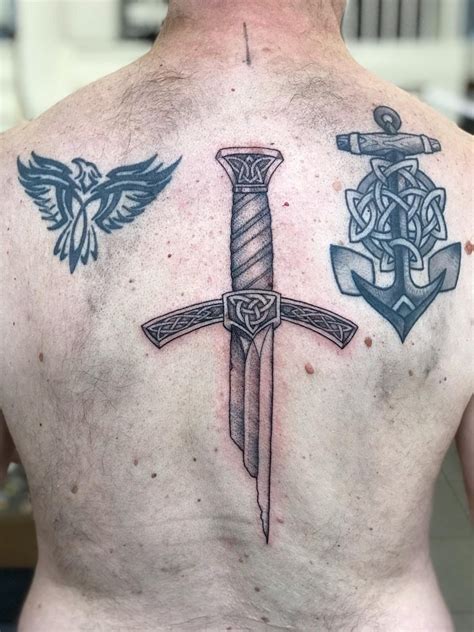Celtic sword tattoo just new in 2020 | Celtic sword tattoo, Sword tattoo, Viking tattoos