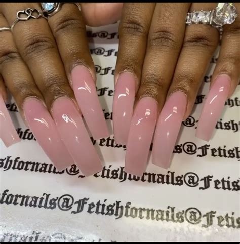 Prefect long square nails | Curved nails, Long square nails, Pink acrylic nails