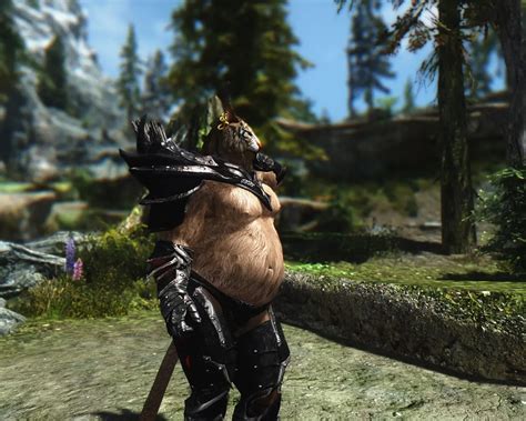 More Fat Khajiit shots he seems to be quite popular at Skyrim Nexus - Mods and Community