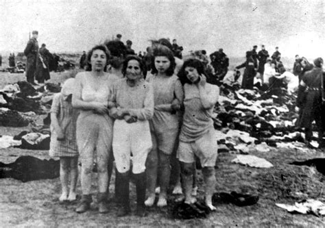 December 15-17, 1941, Jewish women before their execution in Skede, Latvia