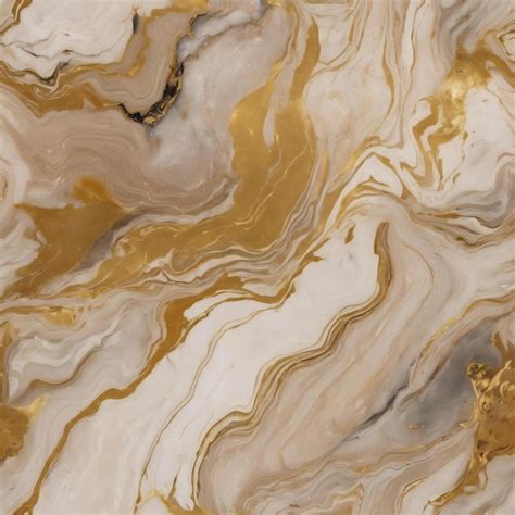 Premium AI Image | Beige and gold marble abstract background