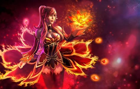 Dota 2 Lina Wallpapers - Top Free Dota 2 Lina Backgrounds - WallpaperAccess