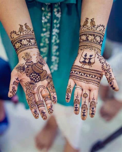 Trendy Mehndi Designs for Teej Festival - K4 Fashion