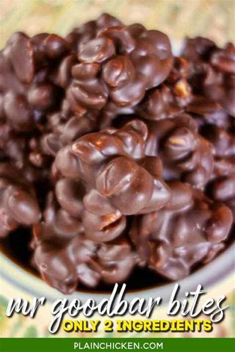 Mr. Goodbar Bites (Chocolate Covered Peanuts) - Plain Chicken