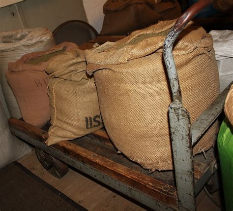 Free Images : wood, bag, furniture, art, cargo, delivery, man made object, coffee bags 3813x3450 ...