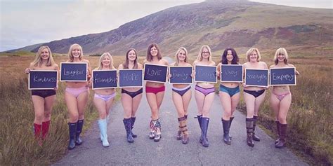 Mums Strip For Charity Calendar To Raise Money For Boy With Brain ...