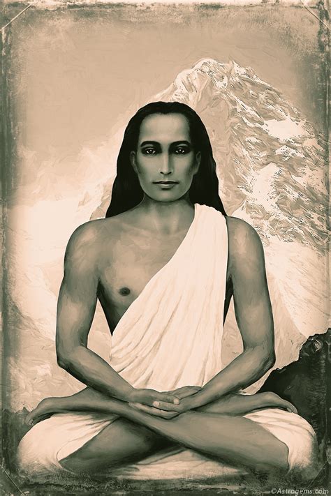 Mahavatar Babaji in Lotus Posture in Himalayas. Daguerro - Etsy