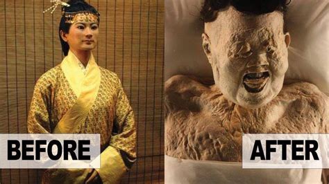 2,000 Year Old 'BEAUTIFUL' Chinese Mummy STILL Has GREAT HAIR - YouTube