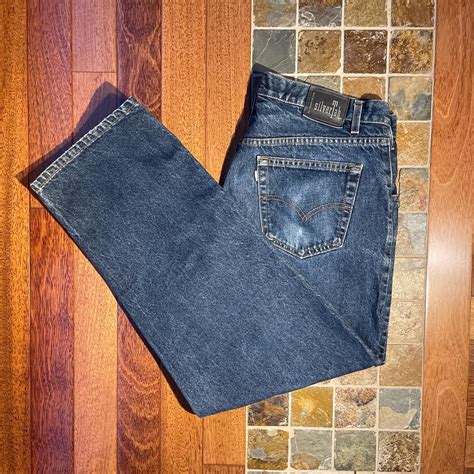 Vintage Levi’s Silver Tab Jeans. Size 38 x 30 Sweet... - Depop