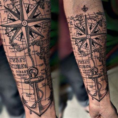 55 Amazing Nautical Star Tattoos With Meanings For Men And Women